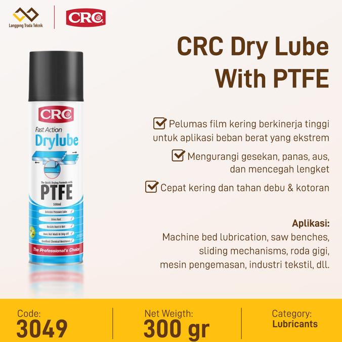 :::::::] CRC Dry Lube with PTFE - 3049