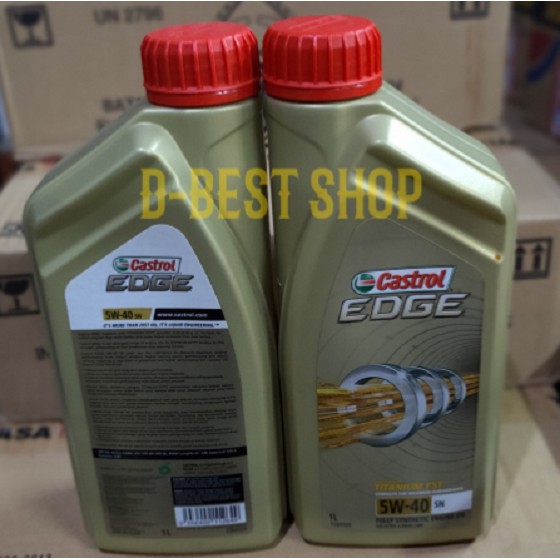 OLI MOBIL BENSIN CASTROL EDGE 5/40 | SETARA HELIX ULTRA 5/40 -1 LITER