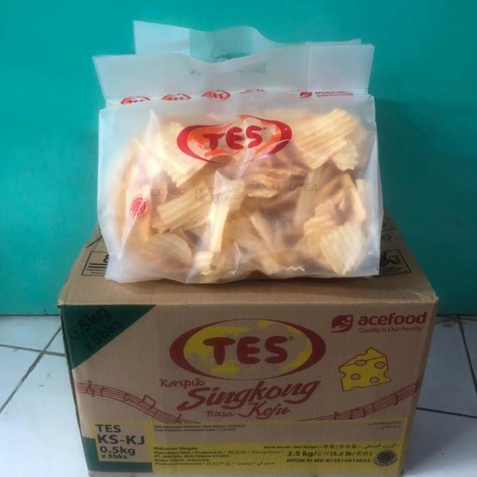 

TERBARU TES (KERIPIK SINGKONG KEJU 500GR X 5 PACK)