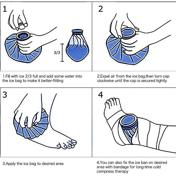 Bag Compress Hot/Cold/ Kantong Kompres Es Batu atau panas Dingin [KOS]