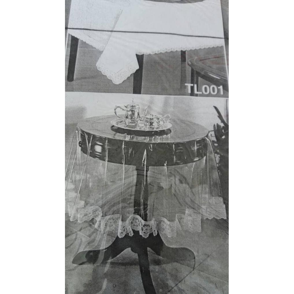 Promo Taplak Meja Plastik / Taplak Plastik / Taplak Plastik / Bulat / Bundar Terlaris