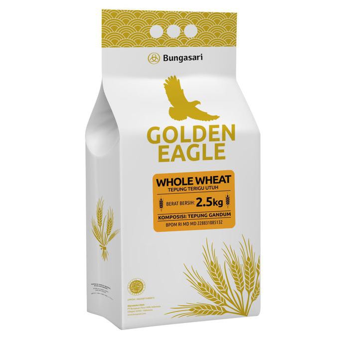 

Buy Bungasari Golden Eagle Whole Wheat 2,5Kg + Kabuki Gold Tepung 1Kg