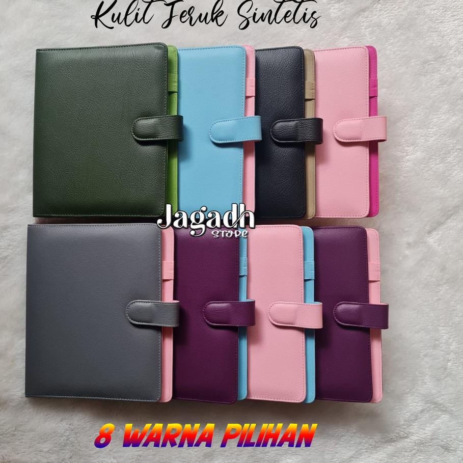 

New - BINDER POLOS KOMBINASI WARNA. 8 WARNA PILIHAN, A5 & B5, Lq0....