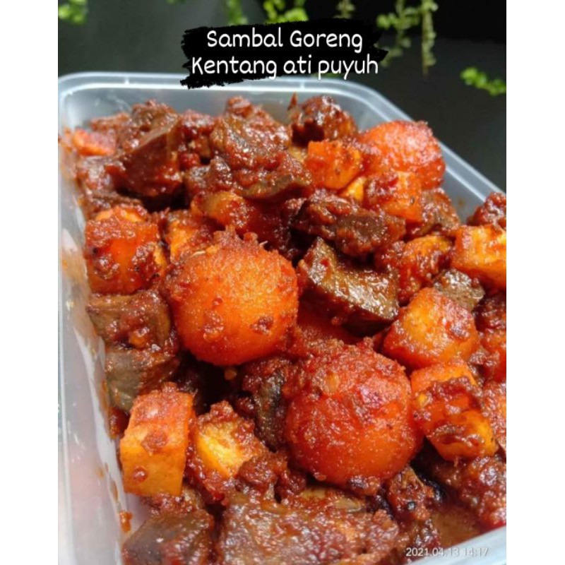 

Sambal goreng kentang ati & Sambal goreng kentang ati puyuh