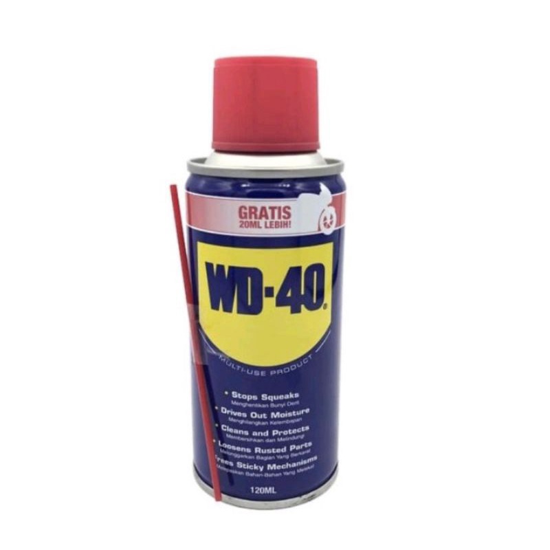 WD-40 (120ML) ORIGINAL PENGHANCUR KARAT PELUMAS KARAT