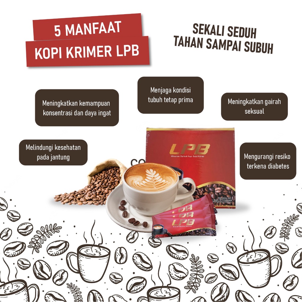 

Kopi LPB Sachet - Kopi Kesehatan Pria Aman BPOM
