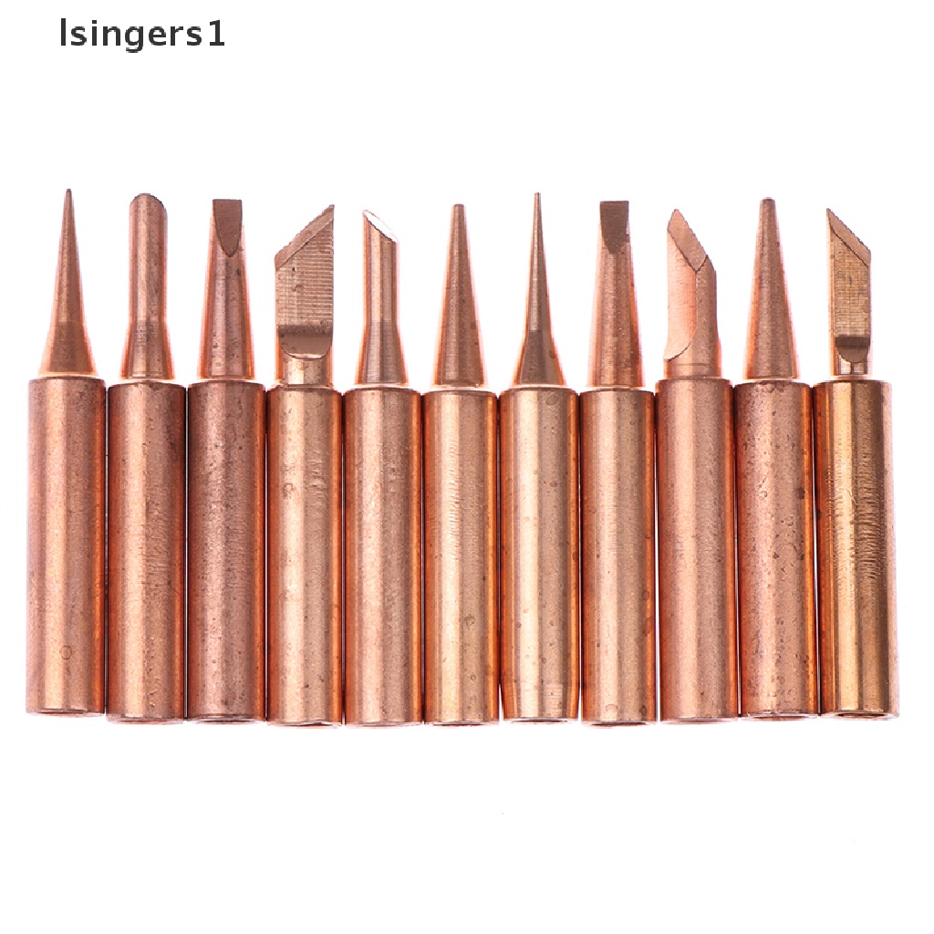 (lsingers1) 5 / 6pcs Ujung Solder 900M-T Bahan Tembaga Murni