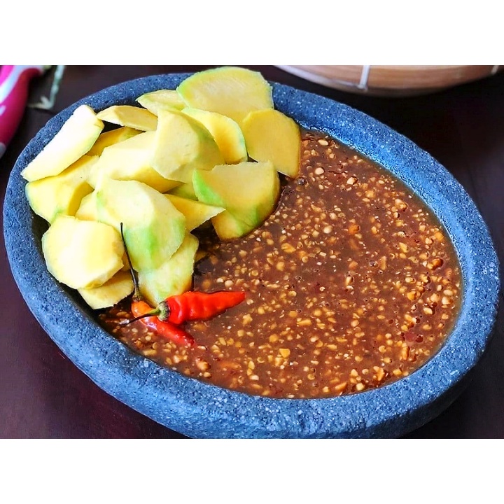 

SAMBAL RUJAK BUAH BUMBU KACANG PEDAS MANIS GURIH BY SI MBOK