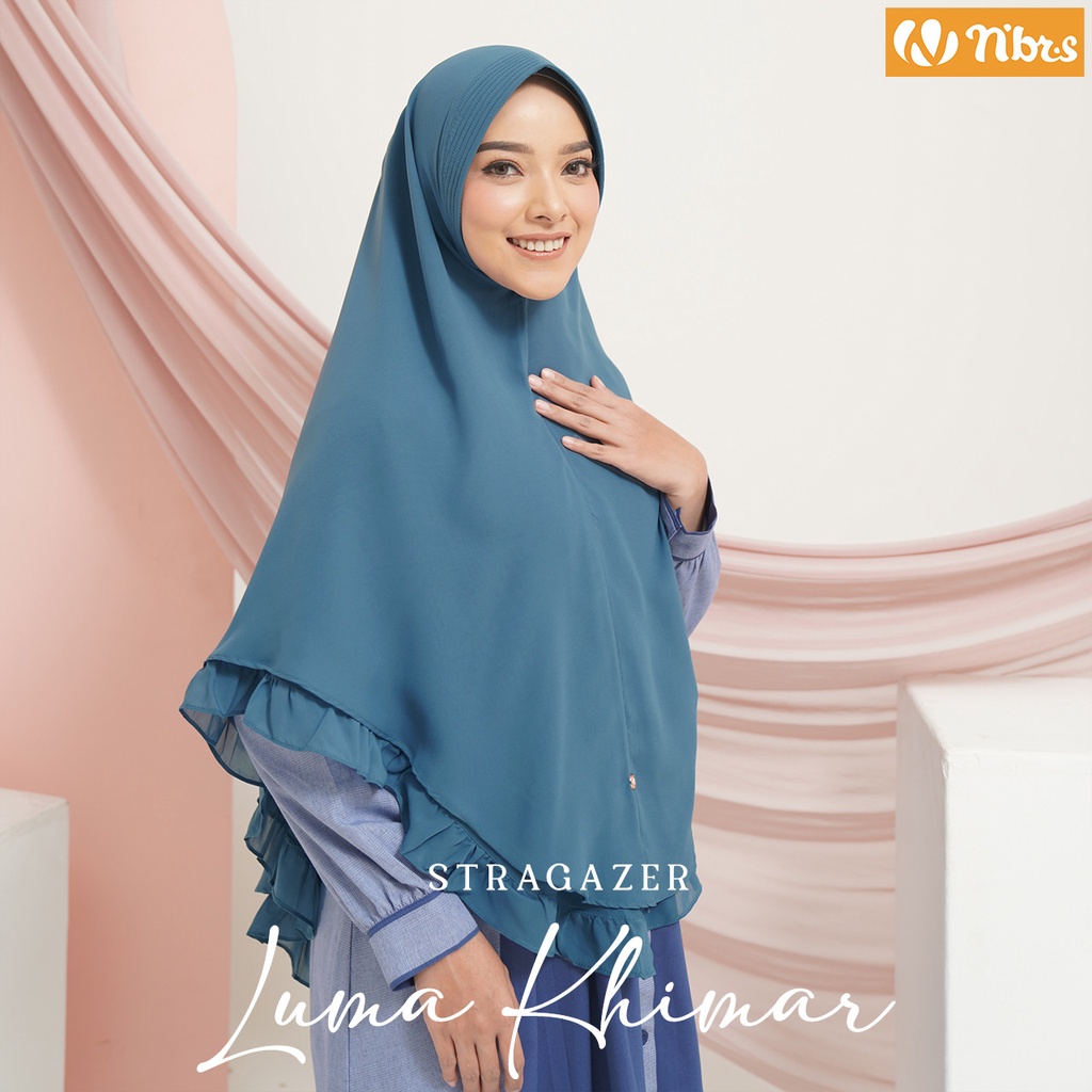 Nibras Hijab LUMA Jilbab Instan Bahan Bahama Simple Syar'i Casual OOTD