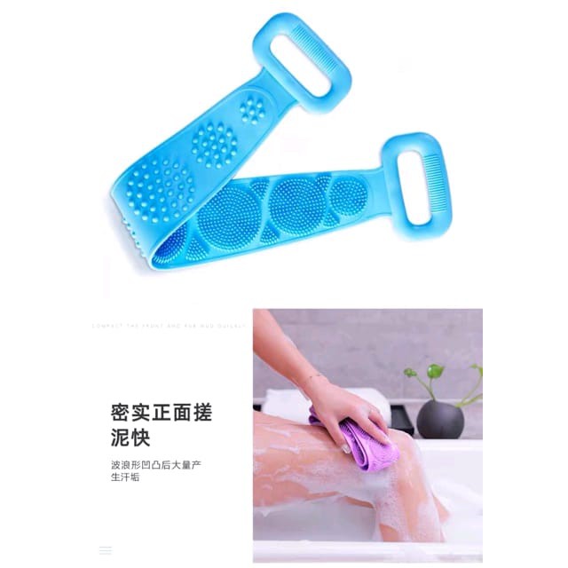 Alat penggosok punggung - pembersih punggung - silicone bath - alat mandi - penggosok punggung