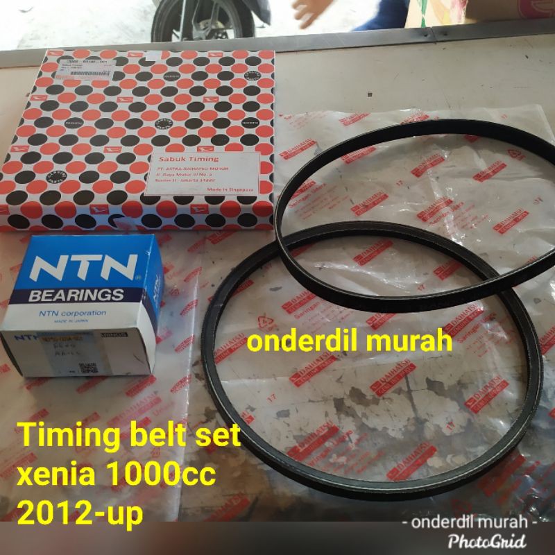 Timing belt set xenia 1000cc ORIGINAL