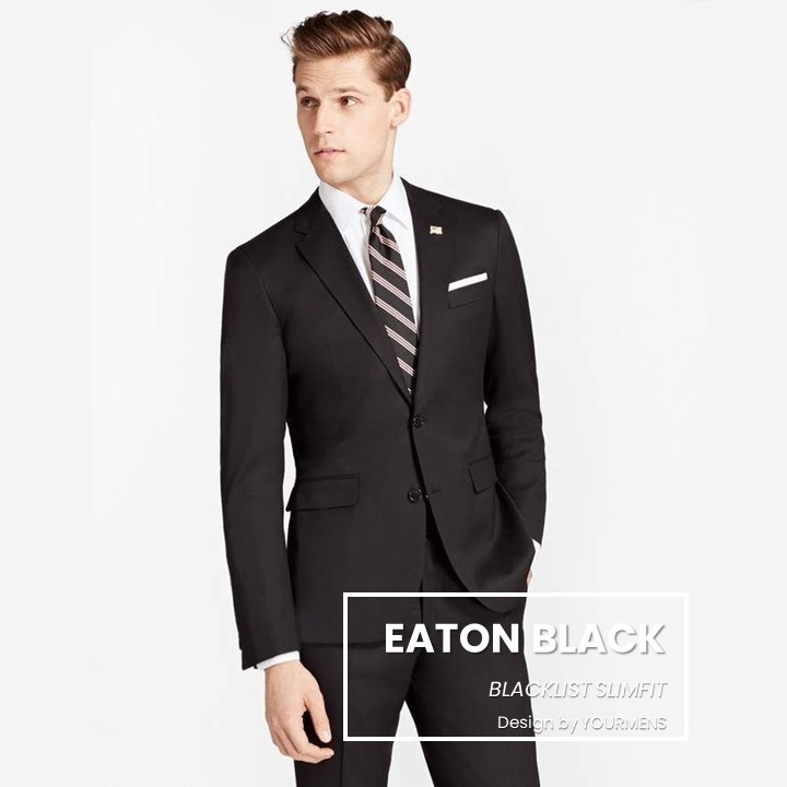 JAS FORMAL KANTOR - JAS NIKAH RESMI PRIA SLIFMIT EATON BLACKSTYLE ORIGINAL NIKAYU TWIST