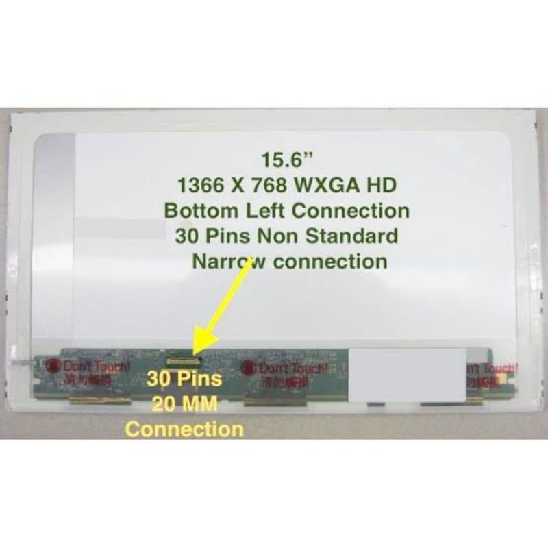 LED LCD DELL LATITUDE E6510