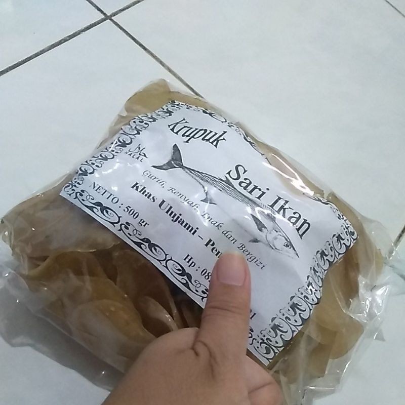 

kerupuk sari ikan pindang