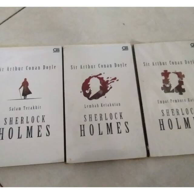 Novel terjemahan Sherlock holmes sir Arthur Conan Doyle