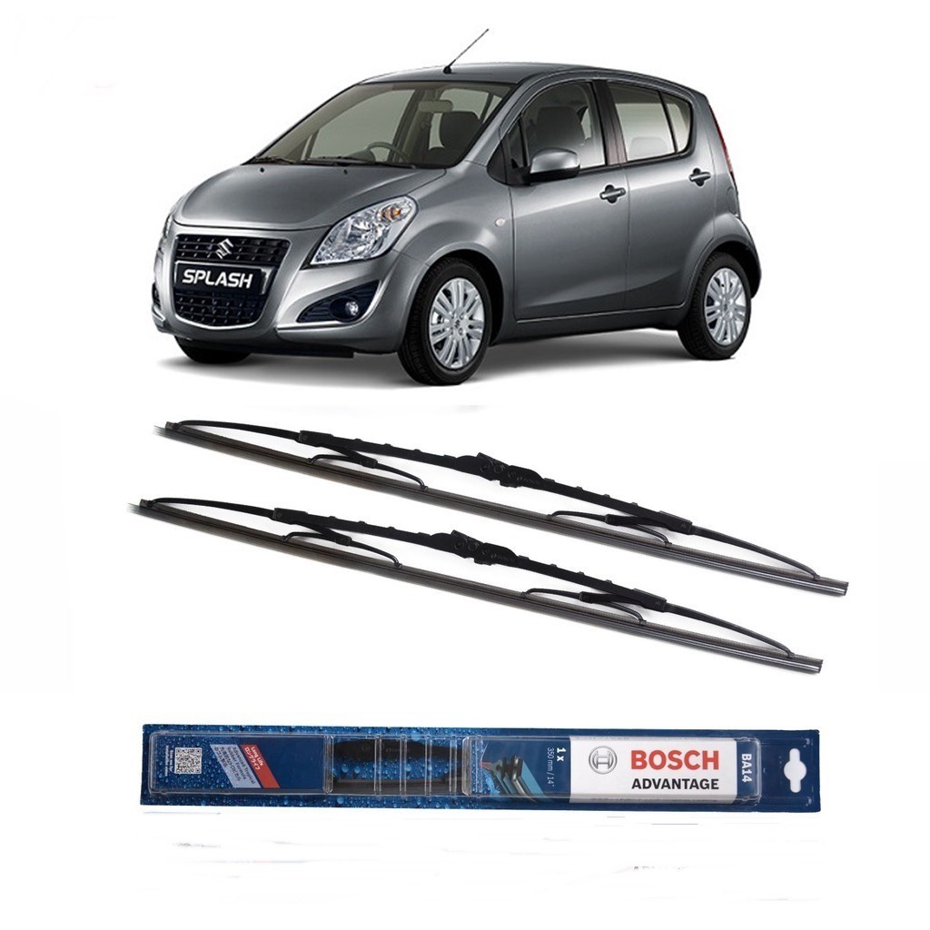 Bosch Wiper Suzuki Splash Frame Besi - 2 buah/Set 16-22