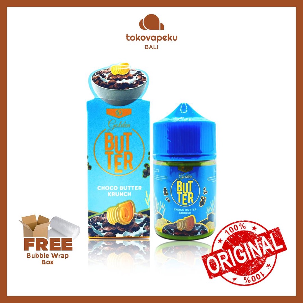 GOLDEN BUTTER V3 CHOCO BUTTER GOLDEN BUTTER 60ML AUTHENTIC by VAPORKING