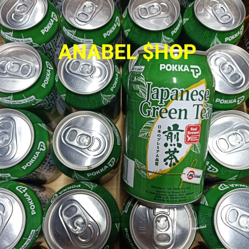 

Pokka Japanese Green Tea Minuman Kaleng Teh Hijau Jepang Greentea