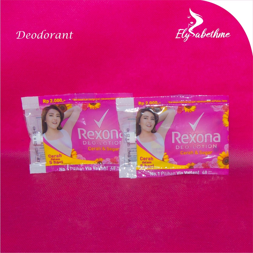 ✿ELYSABETHME✿ Rexona deo sachet deodorant wangi seharian woman spirit anti pepsirant