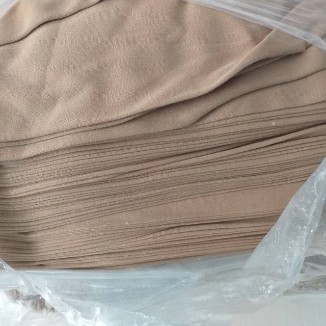 Jual Kain PE (Polyester) 40DK (Double Knit) Coklat Khaki