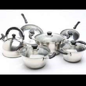 WESTON INOXWARE 12pcs cookware set
