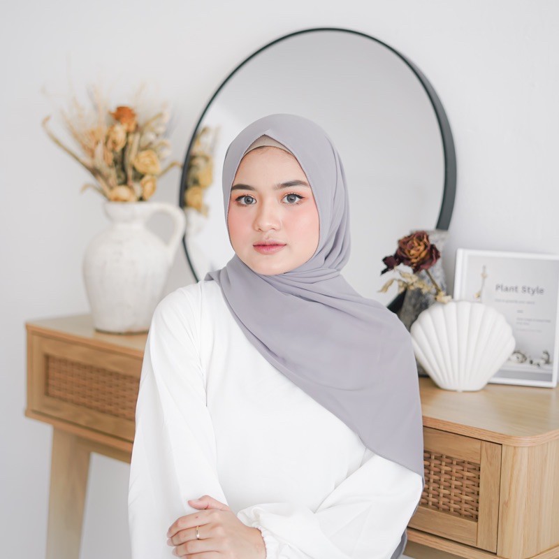 Aline Pashmina | MISTY GREY