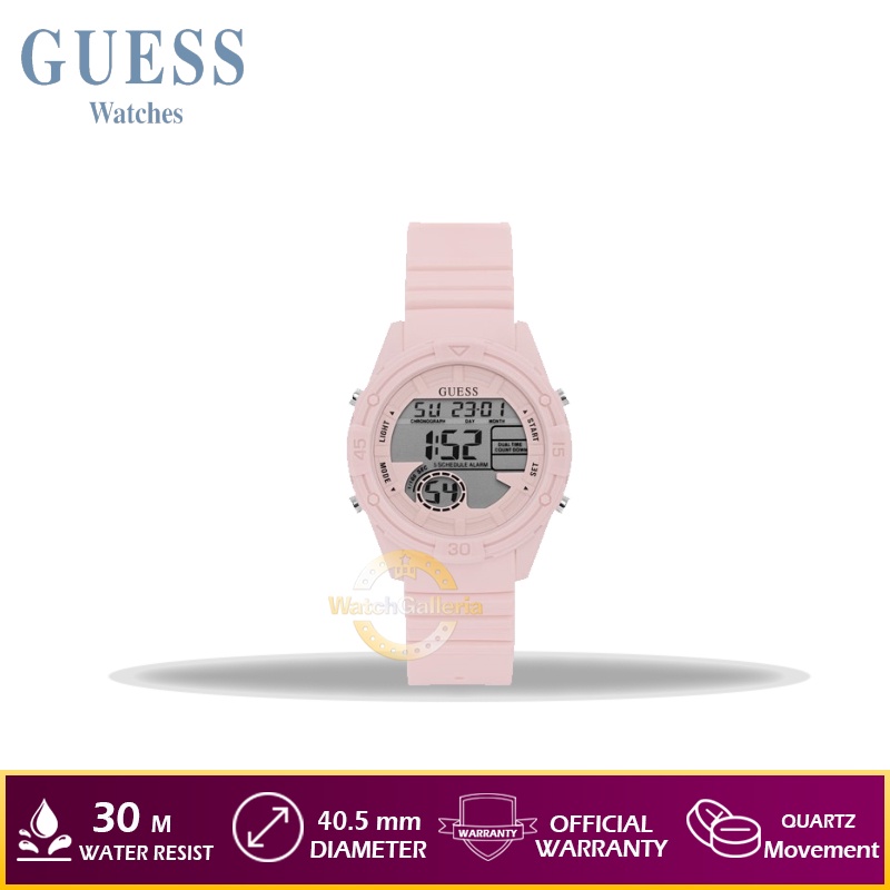 Jam Tangan Wanita GUESS W1281L4 - Pink Original