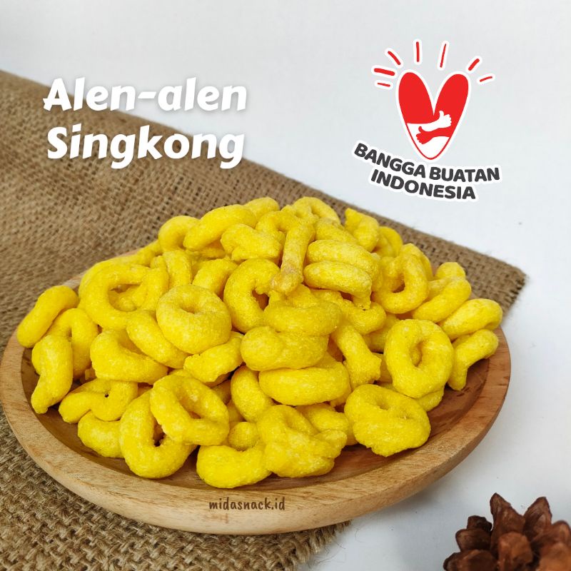 Alen Alen singkong keras 250gr jajanan oleh oleh khas Trenggalek alen alen keras