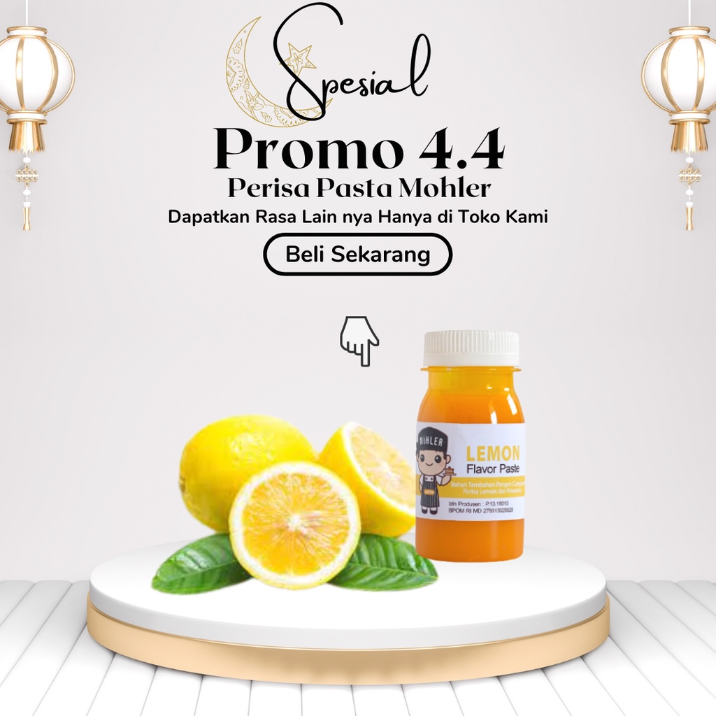 

⚡COD⚡ PERISA PASTA PEWARNA MOHLER LEMON 60GR ORIGINAL / PERISA PASTA MOHLER LEMON 60gr COCOK UNTUK TAMBAHAN PANGAN BAHAN KUE DAN MINUMAN BUKA PUASA / PERISA PASTA MOHLER LEMON BAHAN TAMBAHAN ADONAN ICE CREAM DIJAMIN HALAL DAN SUDAH BPOM