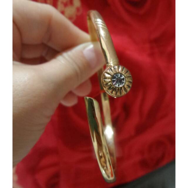 Gelang emas ring dewasa