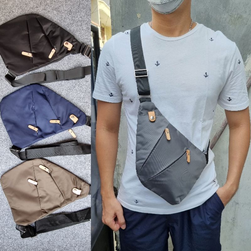 Tas Pria Selempang Dada Slingbag Cowok