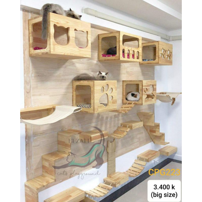 Catu0027s Playground JUMBO/ Rumah Kucing / Mainan Kucing / Cat Condo 