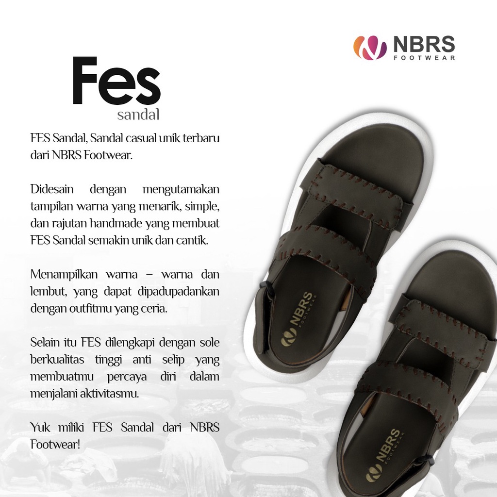 NIBRAS FOOWEAR SANDAL FES TERBARU