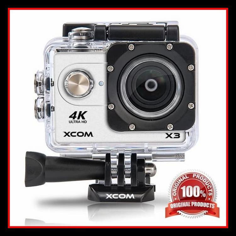 Berkualitas Action Camera Xcom X3 4K Ultra Hd 16Mp Wifi - Hitam Termurah