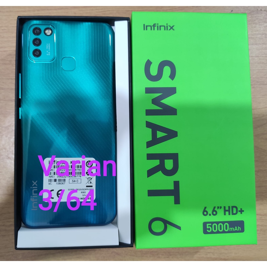 Infinix Smart 5  + Infinix smart 6 2/32GB 3/64GBGaransi Resmi-5