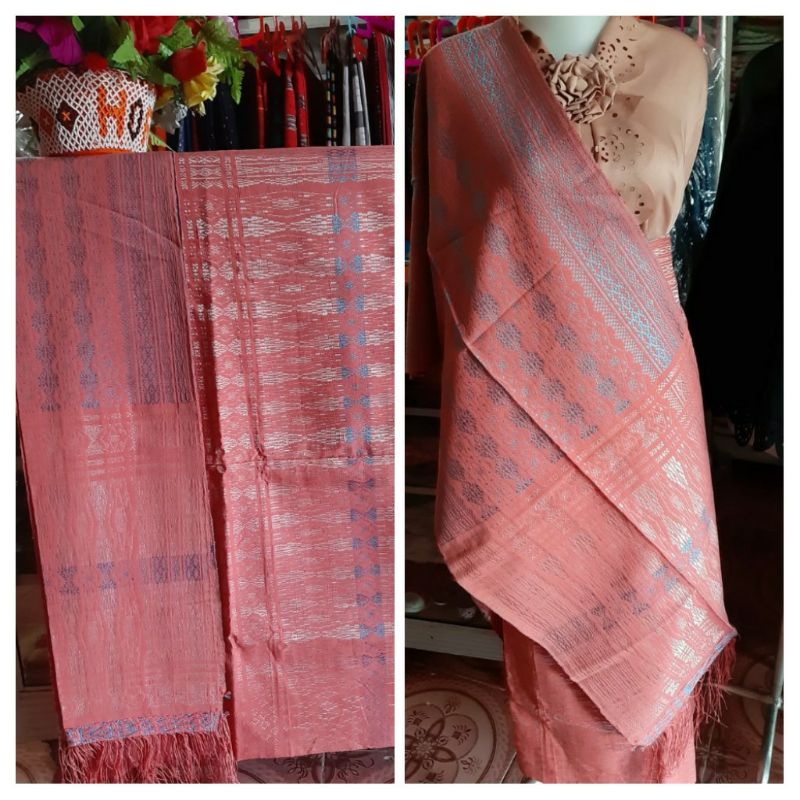 SONGKET PIALA KOSONG TENUN TANGAN TARUTUNG