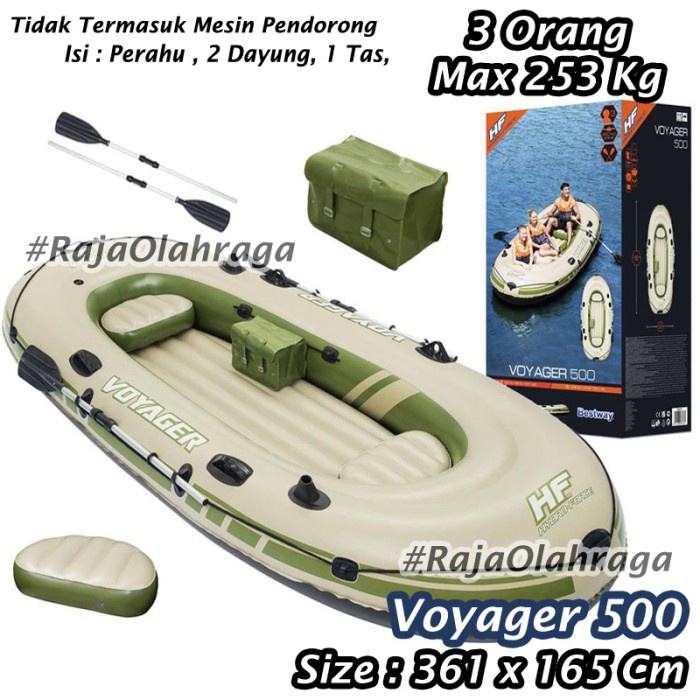 Perahu Karet Voyager 500 Bestway #Dragonball_88