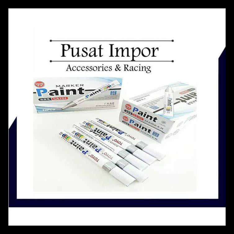

SPIDOL BAN TOYO SILVER - PAINT MARKER TOYO KUALITAS TERBAIK BERKUALITAS