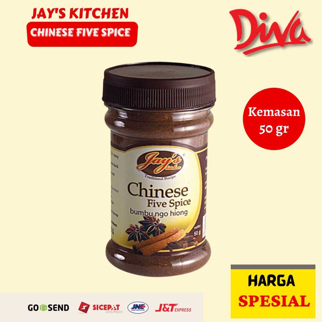 

[50 GR] Jay's Chinesee Five Spices / Jay's Kitchen / jays kitchen