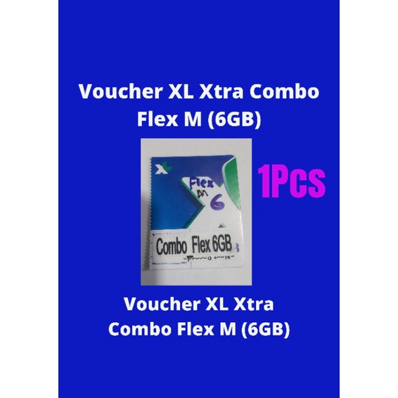 Voucher Kuota XL Xtra Combo Flex M (11GB), Xl Combo Flex 11GB Nasional