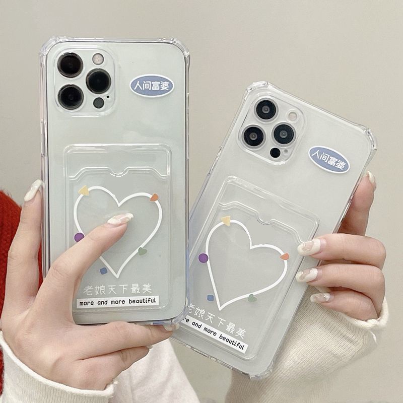 Soft Case Silikon TPU Transparan Shockproof Untuk IPhone 11 13 Mini 12 Pro Max XS XR X 7 8 6S Plus SE 2020