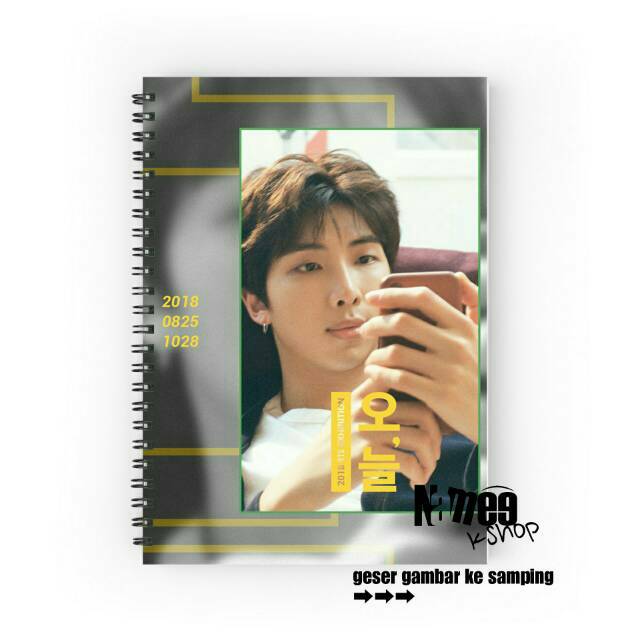 

Notebook KPOP 2018 Exhibition FREE REQUEST TANDATANGAN
