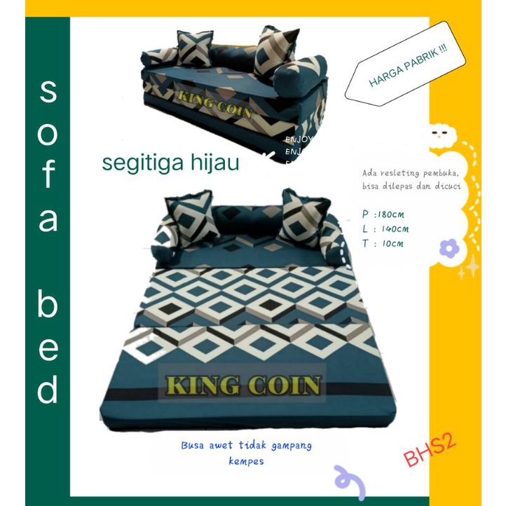 Kasur Lipat / Sofa Bed / Kasur Lantai / Sofa Murah / Kasur Busa
