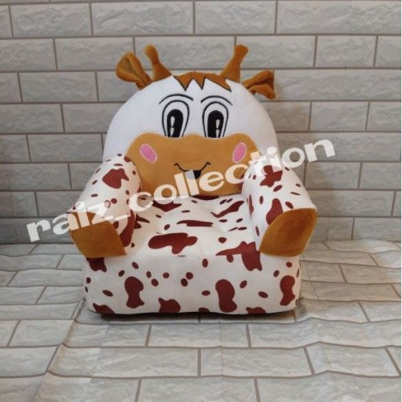 Sofa anak  karakter sapi READY