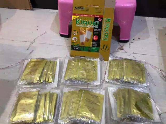 Kinoki ginger gold harga per box isi 10 pcs