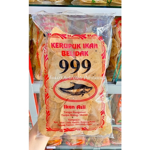 

Kerupuk Ikan Belidak 999 Khas Pontianak 500g