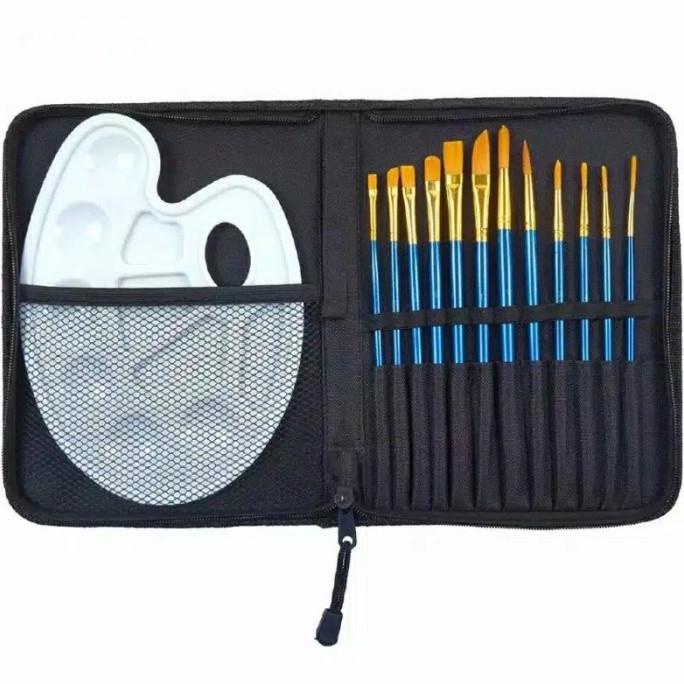 

Art Brush Set Alat Lukis Kuas Cat Air Minyak Acrylic Joyko BRS-7