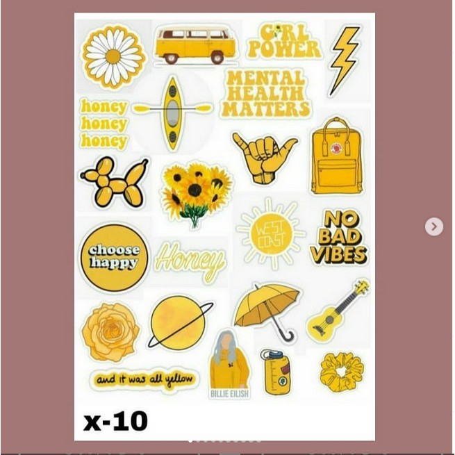 

STIKER TUMBLR AESTHETIC X-10