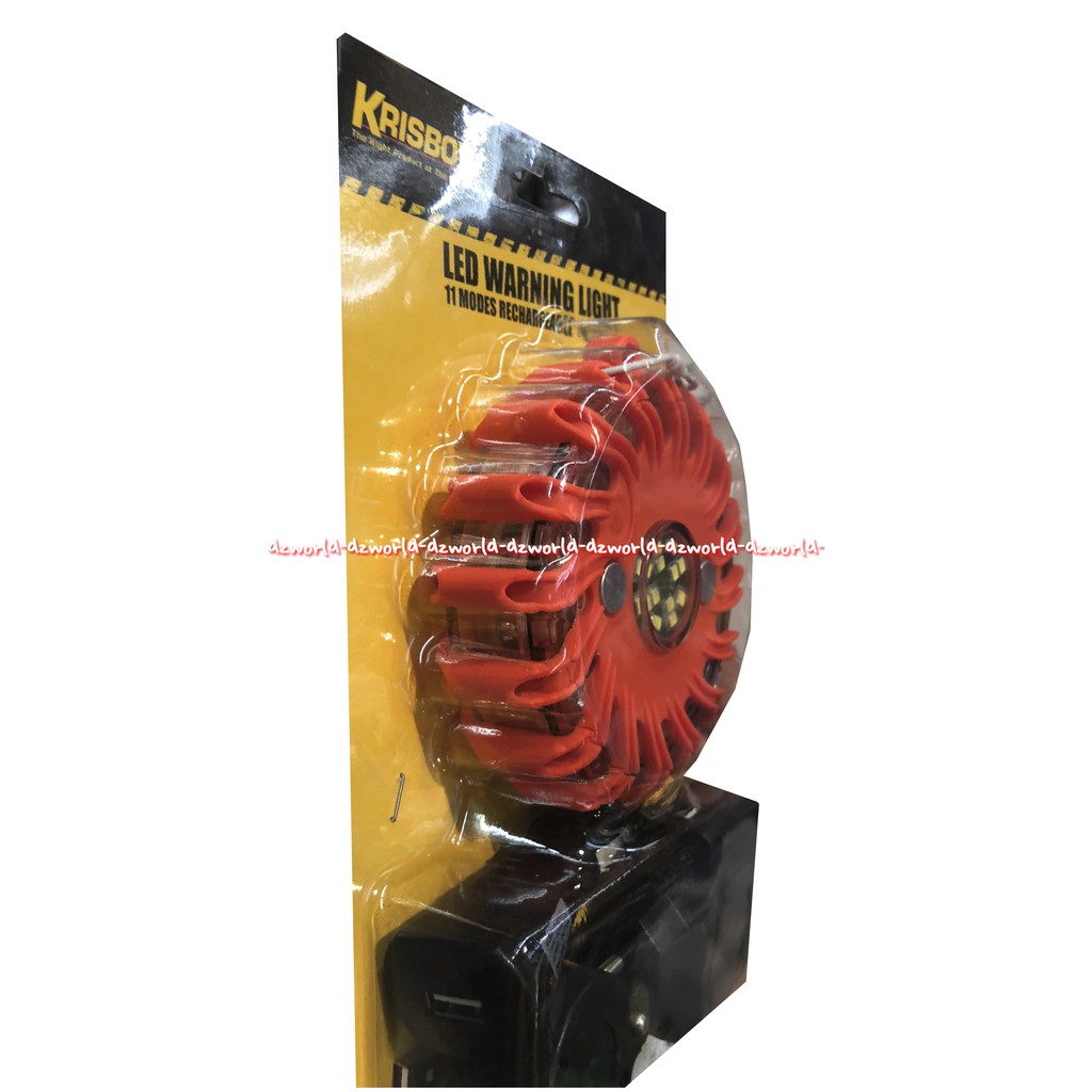 Krisbow LED Warning Light 11 Modes Lampu LED Mobil tahan Air