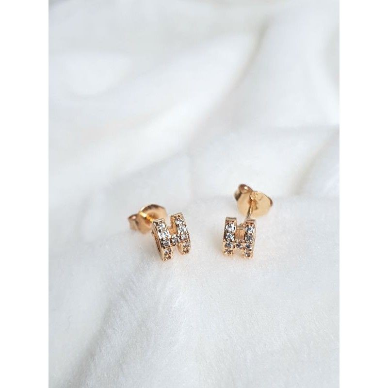 Anting Tusuk Permata Sirkon MODEL TR &amp; H Titanium